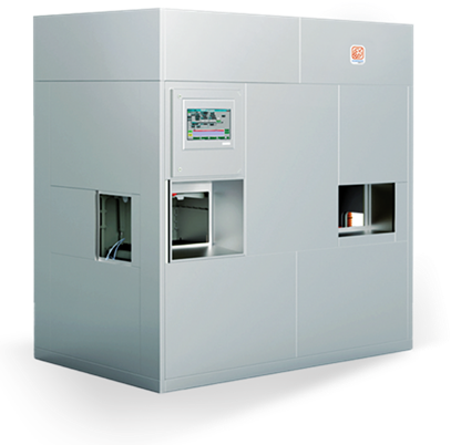 Depyrogenation tunnel.