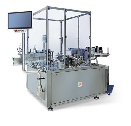 Labeling machine and rod inserter.